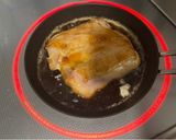 スキレットを使った黒酢鶏肉🍗作り方6写真