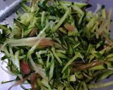 冷凍揚げナスで簡単★さっぱり香味野菜和え★副菜★作り方2写真