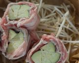 せいろでほったらかしなすの豚バラ巻き蒸し作り方3写真