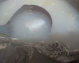 鶏ガラで京都風白い水炊き作り方7写真