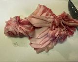 豚バラ肉とチンゲン菜のオイスター炒め作り方1写真
