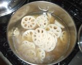 蓮根和風ポトフ♪簡単根菜スープ作り方5写真
