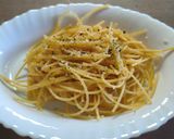 簡単！とまおっ流麺つゆパスタ！作り方5写真
