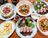 クリスマスディナー！イカのトマトパスタ作り方6写真