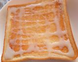 【食パン】いろんな食べ方①練乳+ハム作り方2写真