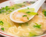 エビとセロリのラーメン作り方7写真