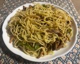 青椒肉絲焼きそば作り方7写真