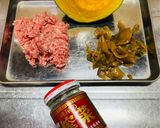 簡単⭐︎ザーサイアレンジ⭐︎レンチンカボチャそぼろ作り方1写真