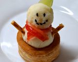 マッシュポテトでクリスマスアレンジ作り方7写真