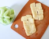 定番料理【ずいきと油揚げの煮物】作り方2写真