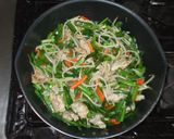豚薄切り肉の中華風炒め♪簡単作り方10写真