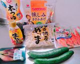 ＊胡瓜ともやしとみょうがの生姜サラダ＊作り方1写真