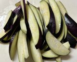 なすとひき肉のキムチ炒め作り方1写真