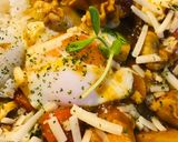 バーモントカレー●半熟玉子&チキンカレー作り方4写真