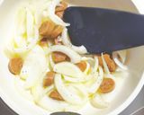 大豆ミートのソーセージで豆乳キッシュ作り方3写真