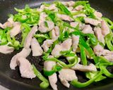 鶏胸肉とピーマンの粒マスタード炒め作り方5写真