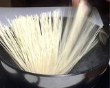 夏に食べたい旨辛ナスの坦々豆乳そうめん作り方16写真