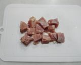鶏もも肉と冬瓜の白湯風煮込み作り方2写真