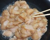 鶏むね肉と季節の野菜（ ゴーヤアスパラシシトウ）作り方10写真