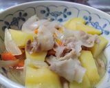 塩肉じゃが作り方3写真