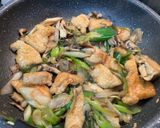 味付け簡単！鶏とねぎの和風パスタ♪作り方6写真