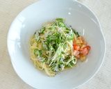 〈高血圧の減塩〉夏の香味野菜の冷製パスタ作り方5写真