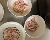 ゴロゴロ野菜魚肉味噌トマトドリア味炒煮風作り方2写真