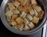カツの卵とじのカツは小さめに食べやすいよ作り方3写真