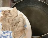 絶品😋豚しゃぶ✖️モロヘイヤののっけサラダ作り方2写真