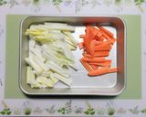 節約簡単夕飯主菜昼食豚こまと白菜の八宝菜・中華丼作り方3写真