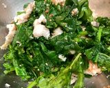 サラダチキンとケールの醤油麹和えサラダ作り方5写真