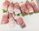 減塩　豚とスナップエンドウの巻き焼き作り方2写真