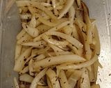 大根皮ゆかりの麺つゆ漬け作り方4写真