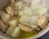 大根と鶏手羽先の煮込み作り方5写真