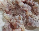 鶏もも肉の彩り南蛮漬け作り方2写真