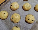 ★低糖質チョコチップ入りアーモンドぱん💕作り方5写真