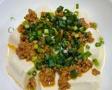 【※】肉みそ豆腐 レンチンして乗せるだけ作り方3写真