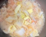 白菜とエビのコンソメバター煮作り方4写真