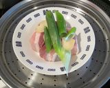 蒸し塩豚（豚バラ肉）作り方3写真
