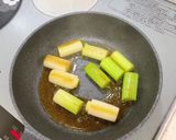 甘くなるよ♪長ネギのじっくり照り焼き作り方3写真