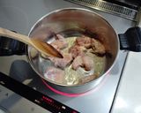 チキンカレー焼きカボチャ乗せ作り方3写真