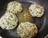 豚こま肉がやわ美味しいニラ豚ハンバーグ作り方5写真