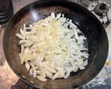 豚細切れ肉で生姜焼き(玉ねぎ入り)作り方3写真