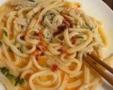えのきと卵でウマうどんTKM！作り方4写真