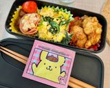 簡単お弁当の彩り♪コールスローのサラダハム巻き🥗作り方1写真