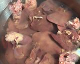 鉄分タンパク質たっぷり鶏レバーのうま煮作り方1写真