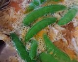 鶏肉と生椎茸の卵とじ中華スープ作り方6写真