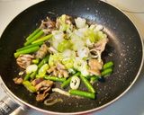 お酒のおつまみに♡砂肝&にんにくの芽作り方6写真