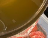 ジュース1:1水の寒天。あれば果物もin作り方4写真