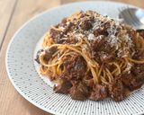 簡単！茄子のミートパスタ／ボロネーゼ風作り方7写真